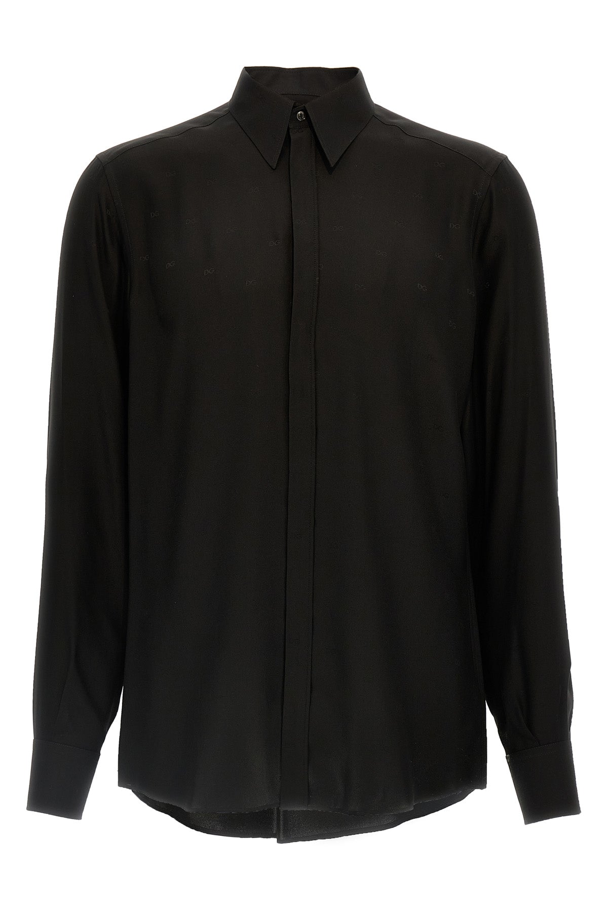 martini crepe de chine silk shirt