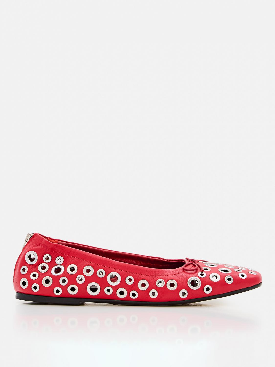 golden-goose-woman-s-ballet-flats-gwf00867f00694640517-red