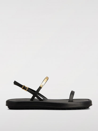 tod-s-woman-s-flat-sandals-xxw70l0jg30n6m-black