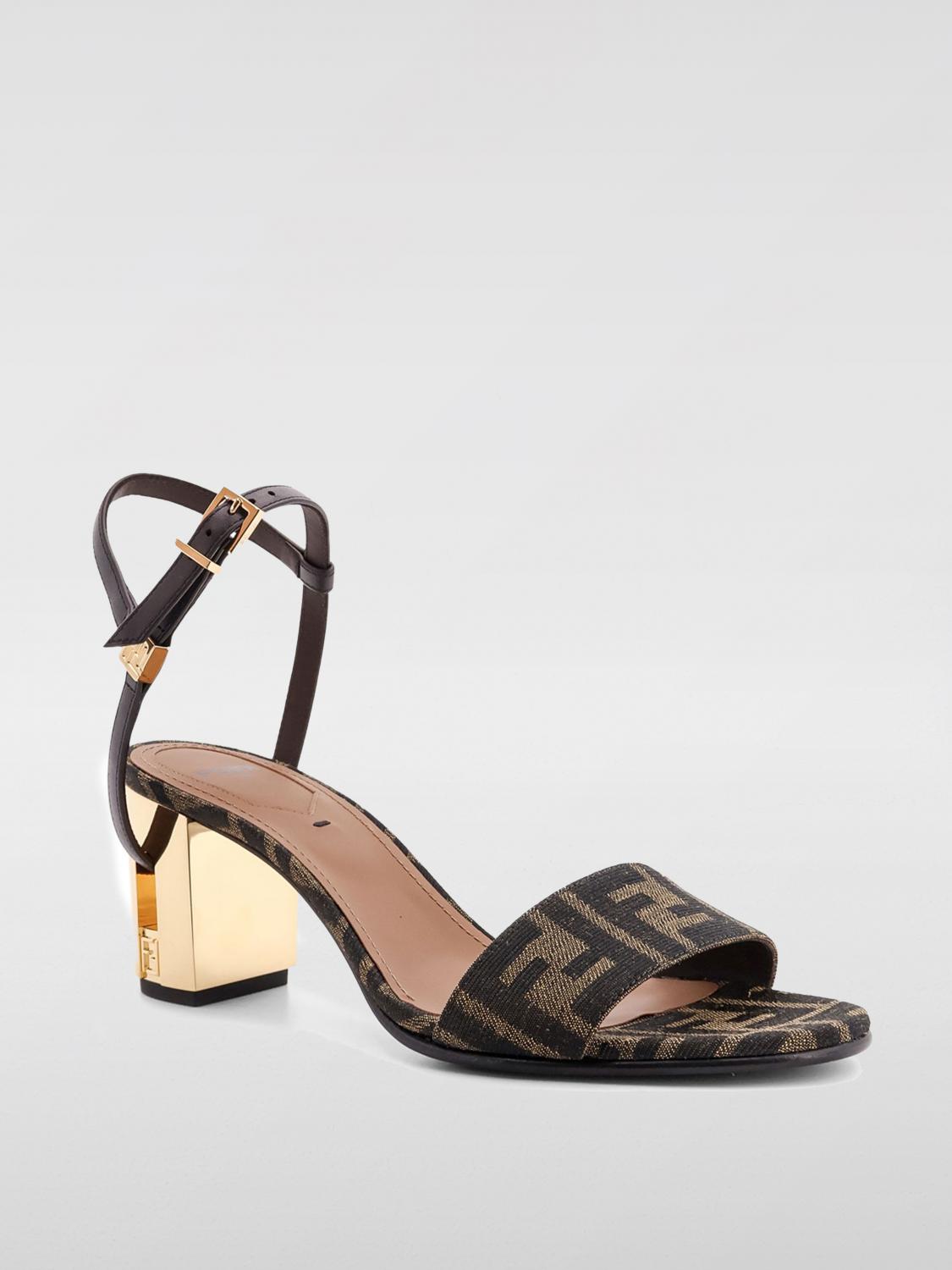 woman's heeled sandal