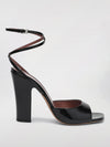 woman's heeled sandal