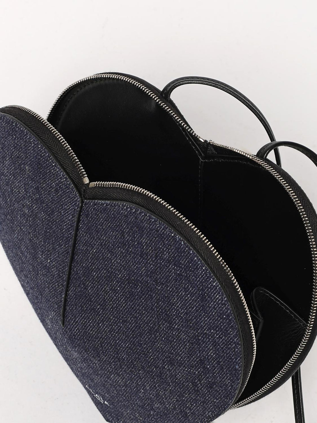Le Coeur Denim Heart Bag