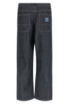 high-quality 9-ounce japanese chambray denim japanese chambray double knee jeans