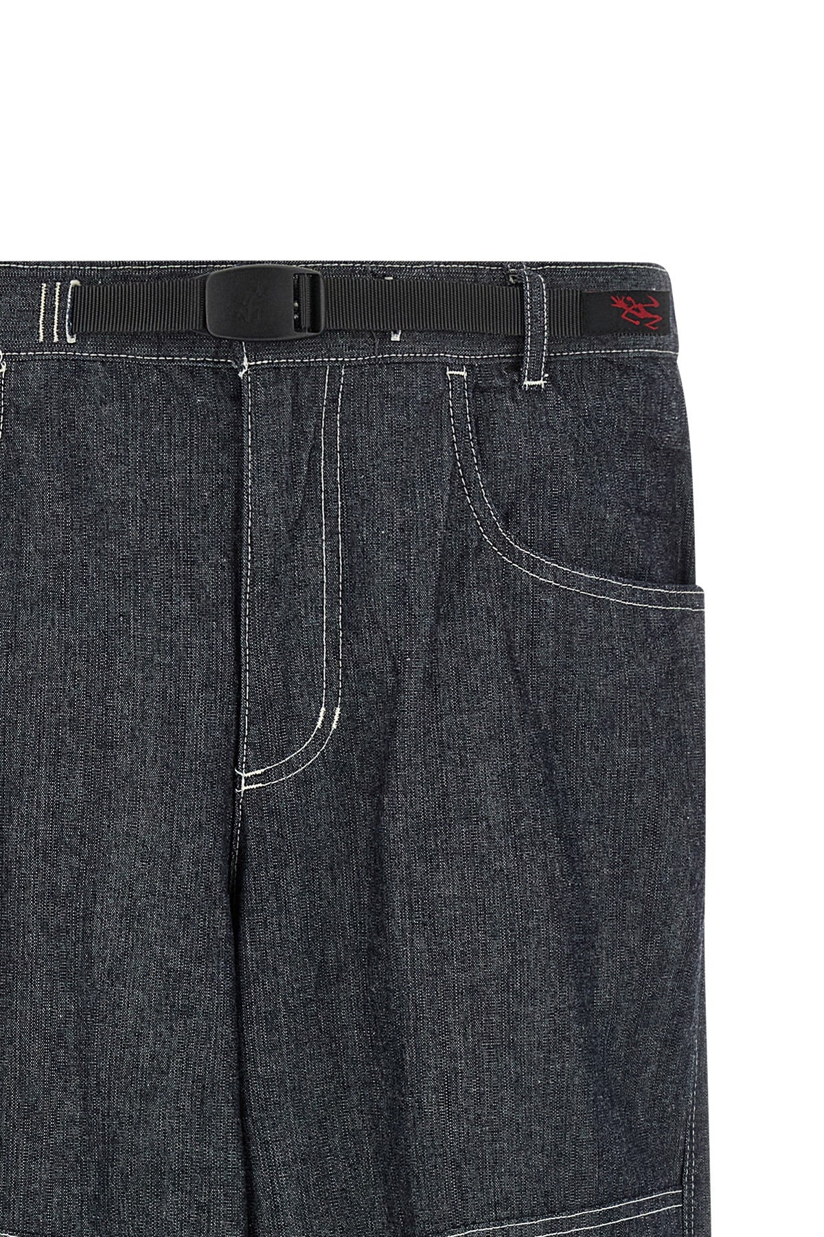 high-quality 9-ounce japanese chambray denim japanese chambray double knee jeans