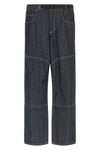 high-quality 9-ounce japanese chambray denim japanese chambray double knee jeans