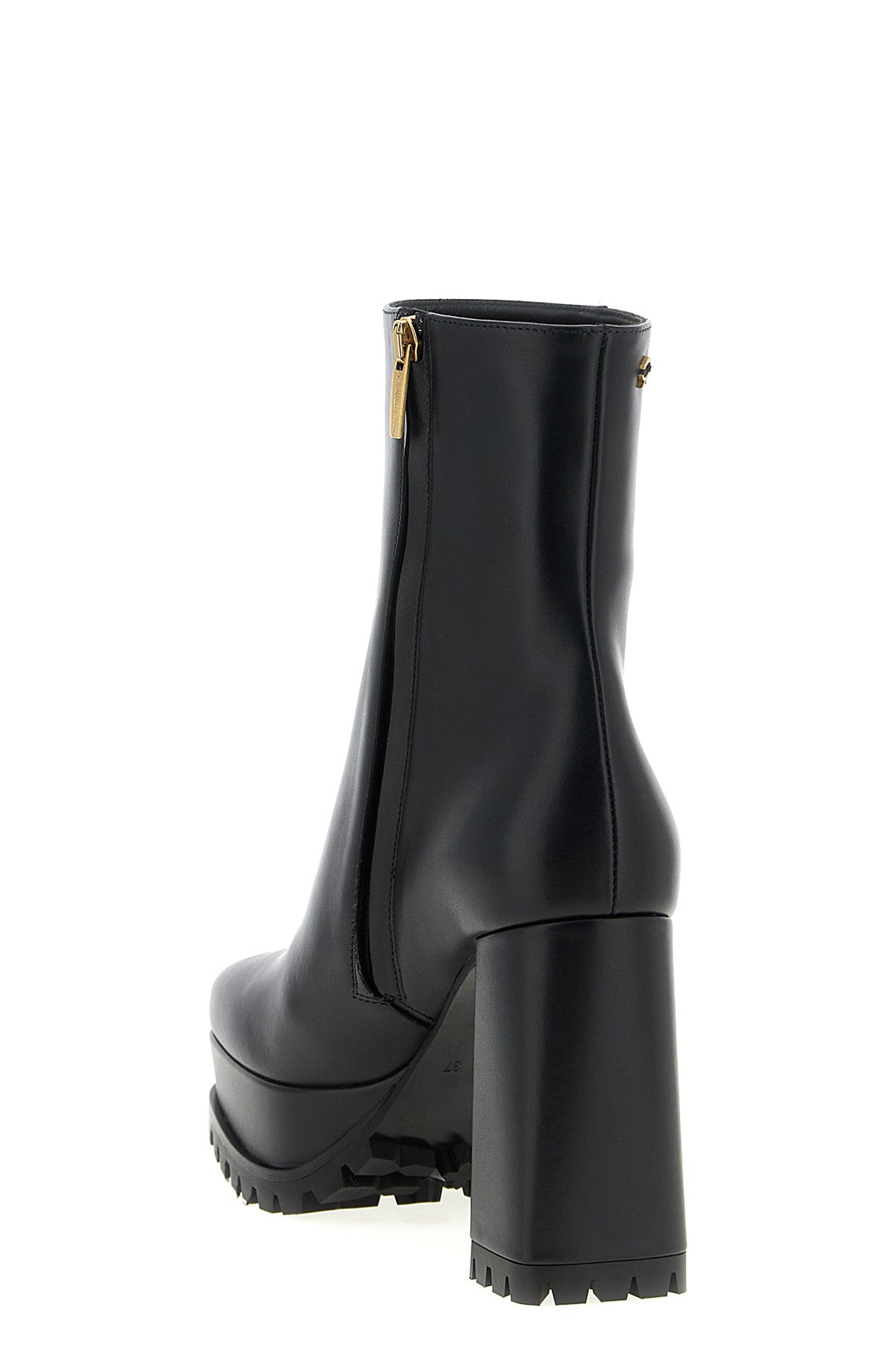 harlem leather ankle boots