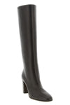 gianvito rossi varenne high boots exemplify an architectural and minimal desig