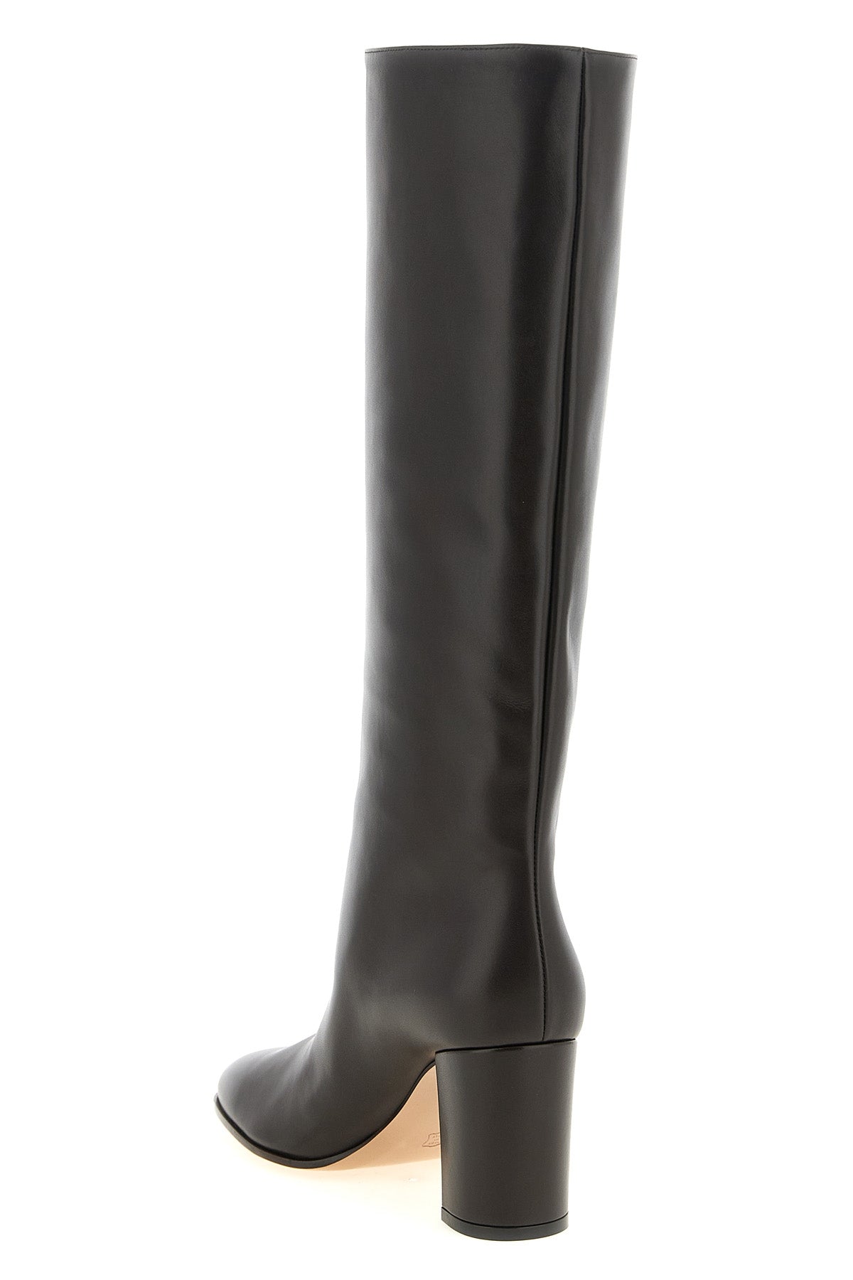 gianvito rossi varenne high boots exemplify an architectural and minimal desig