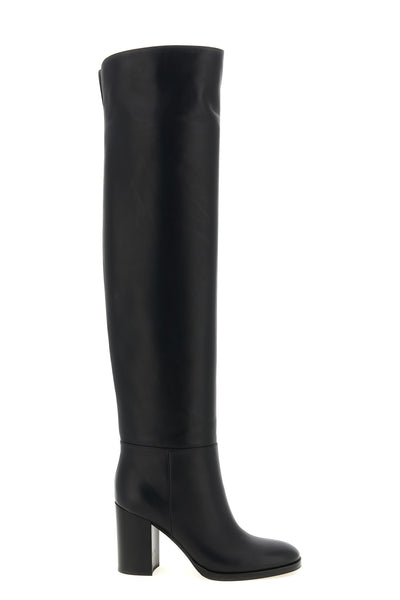 the gianvito rossi vitello glove high boots embody the essence of minimalist lux