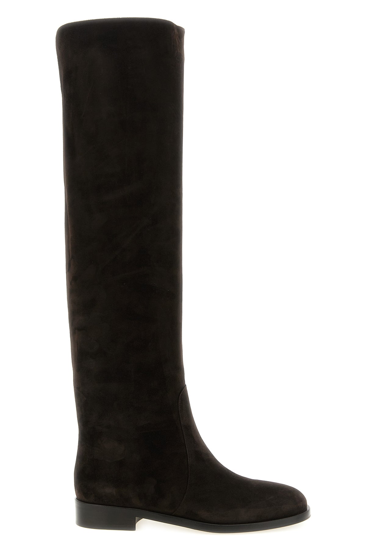 gianvito rossi zayne high boots define an essential silhouette through a rigor