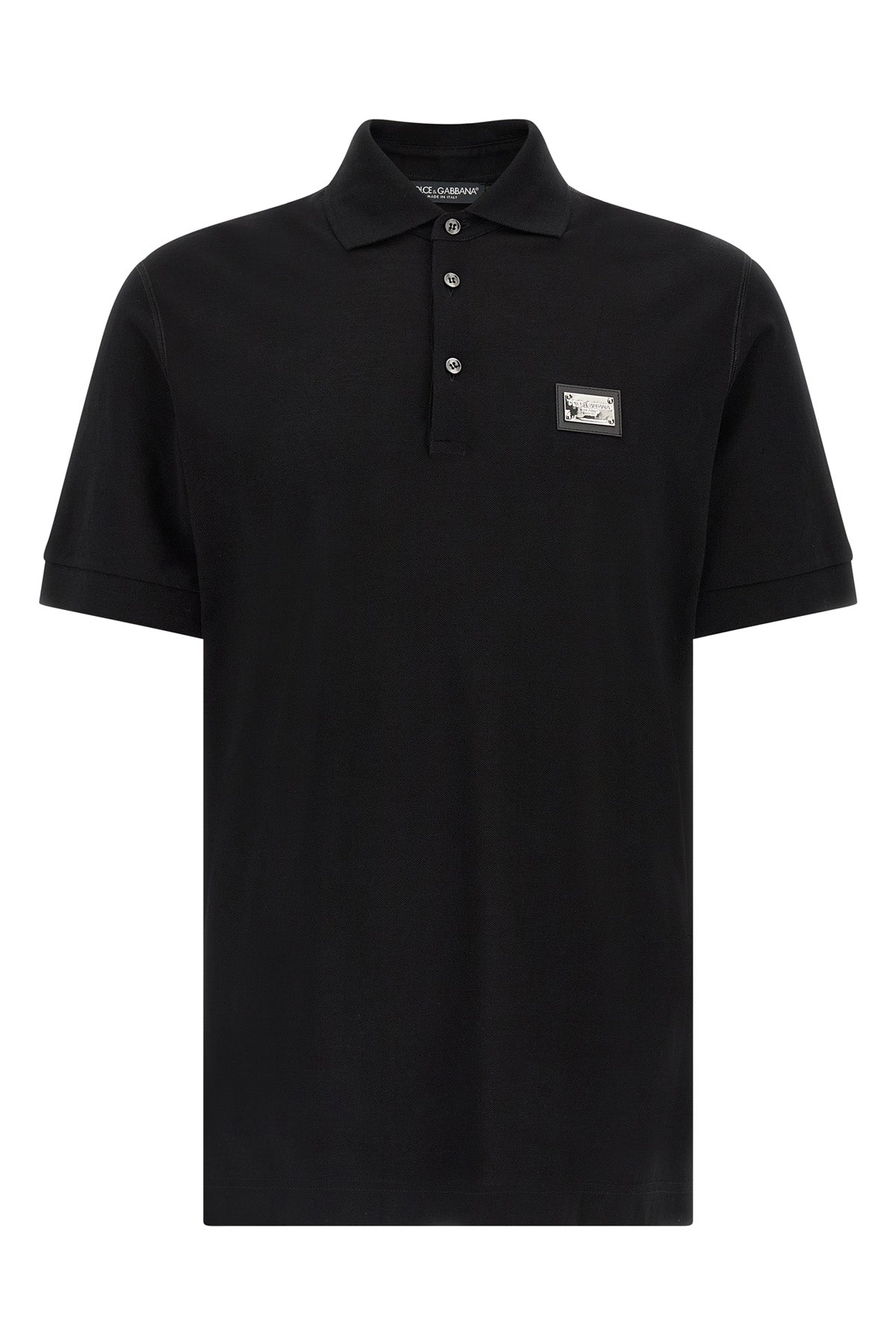 piqué cotton polo shirt