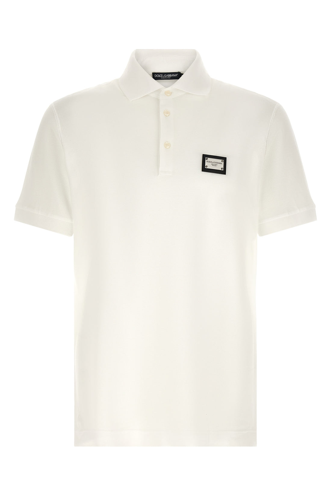 DOLCE &amp; GABBANA 58 piqué cotton polo shirt