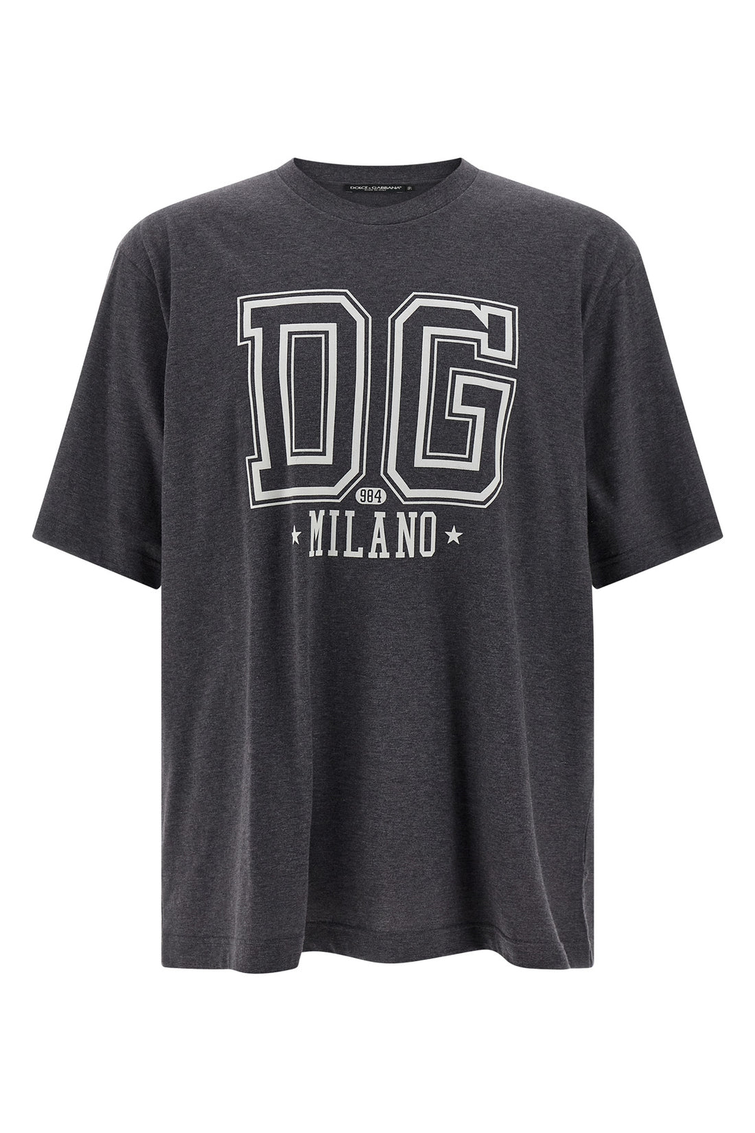 DOLCE &amp; GABBANA 48 mélange cotton jersey t-shirt