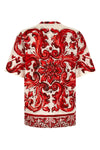 maiolica print cotton jersey t-shirt