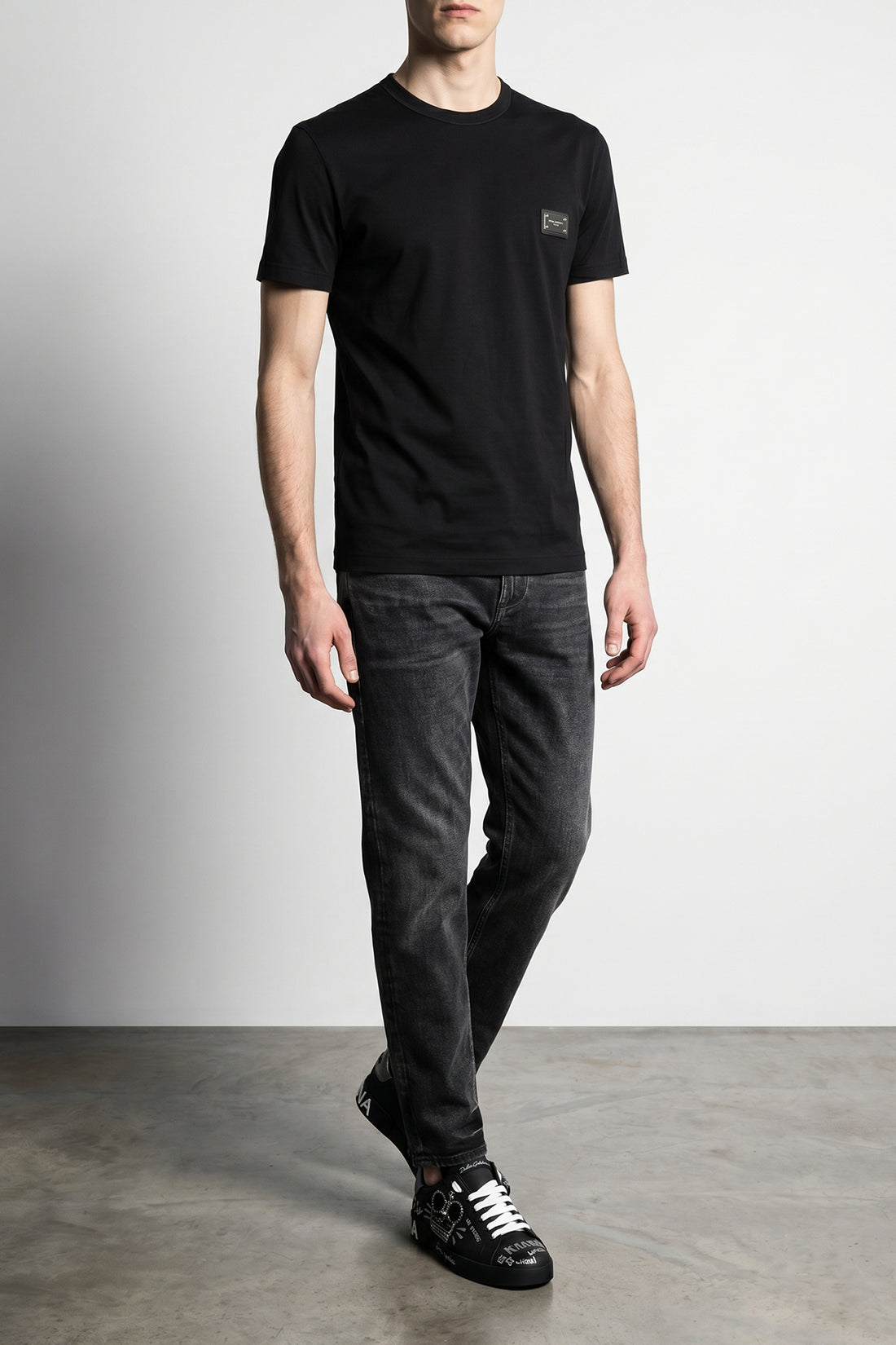 DOLCE &amp; GABBANA 48 cotton jersey t-shirt