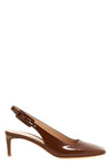 ric leather slingbacks