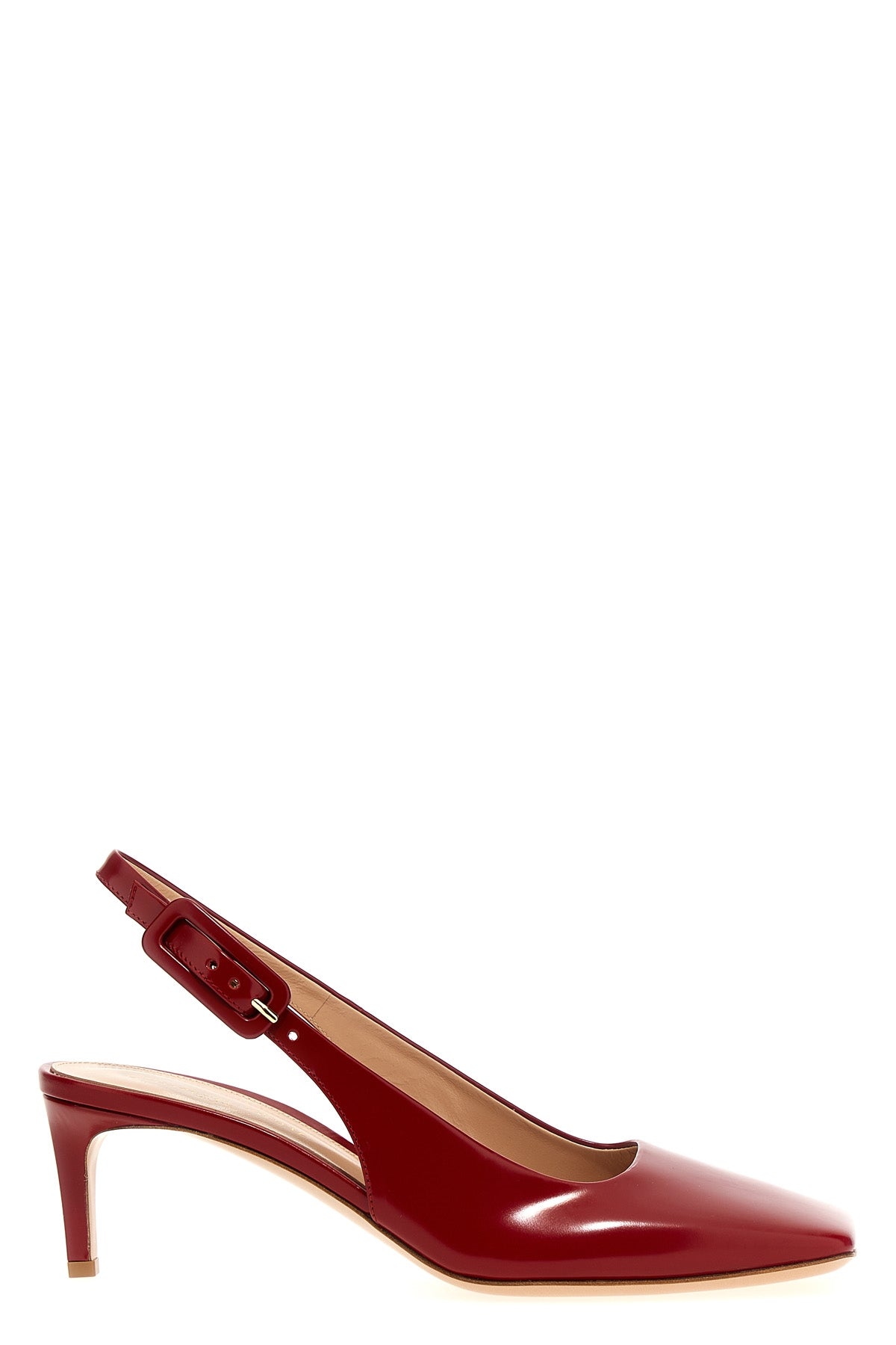 ric leather slingbacks