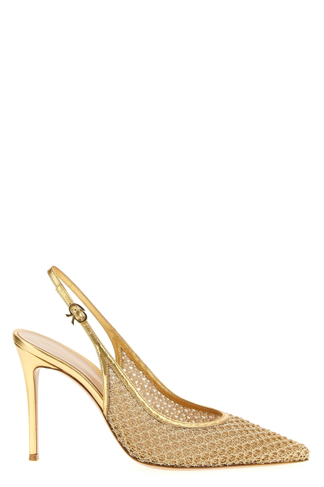 GIANVITO ROSSI 37.5 nikki slingback toe