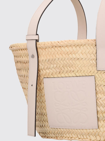 Medium Raffia Basket Tote