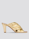 woman's heeled sandal