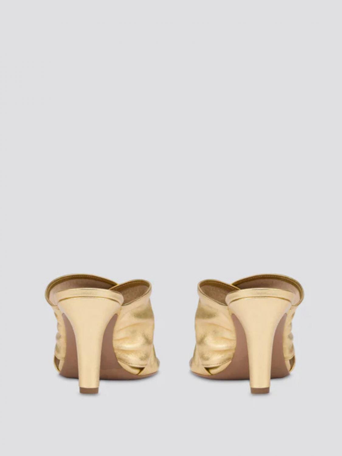 woman's heeled sandal