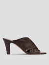 woman's heeled sandal