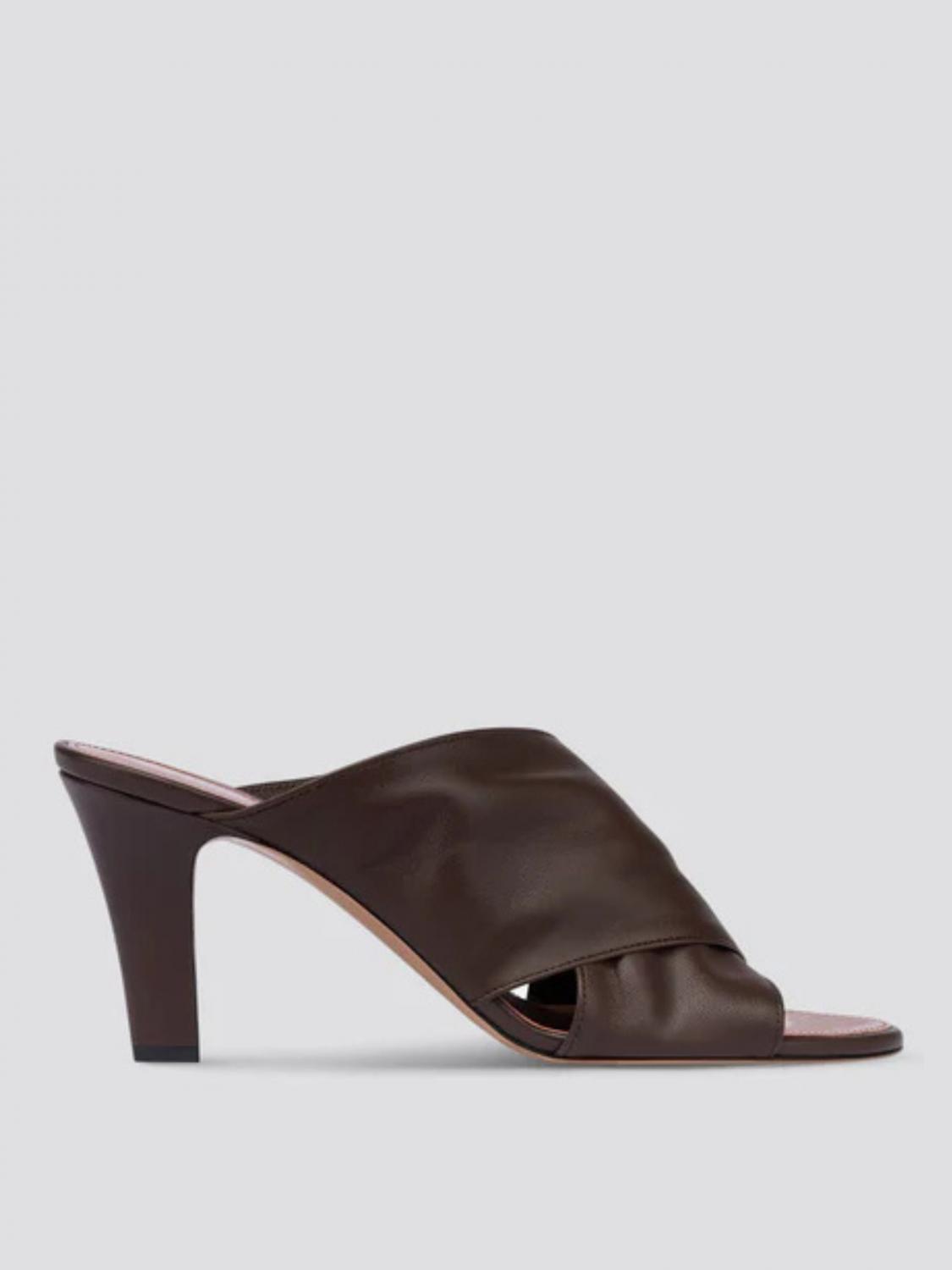 woman's heeled sandal
