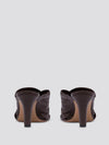 woman's heeled sandal