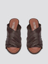 woman's heeled sandal