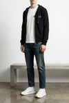 cotton jersey hoodie