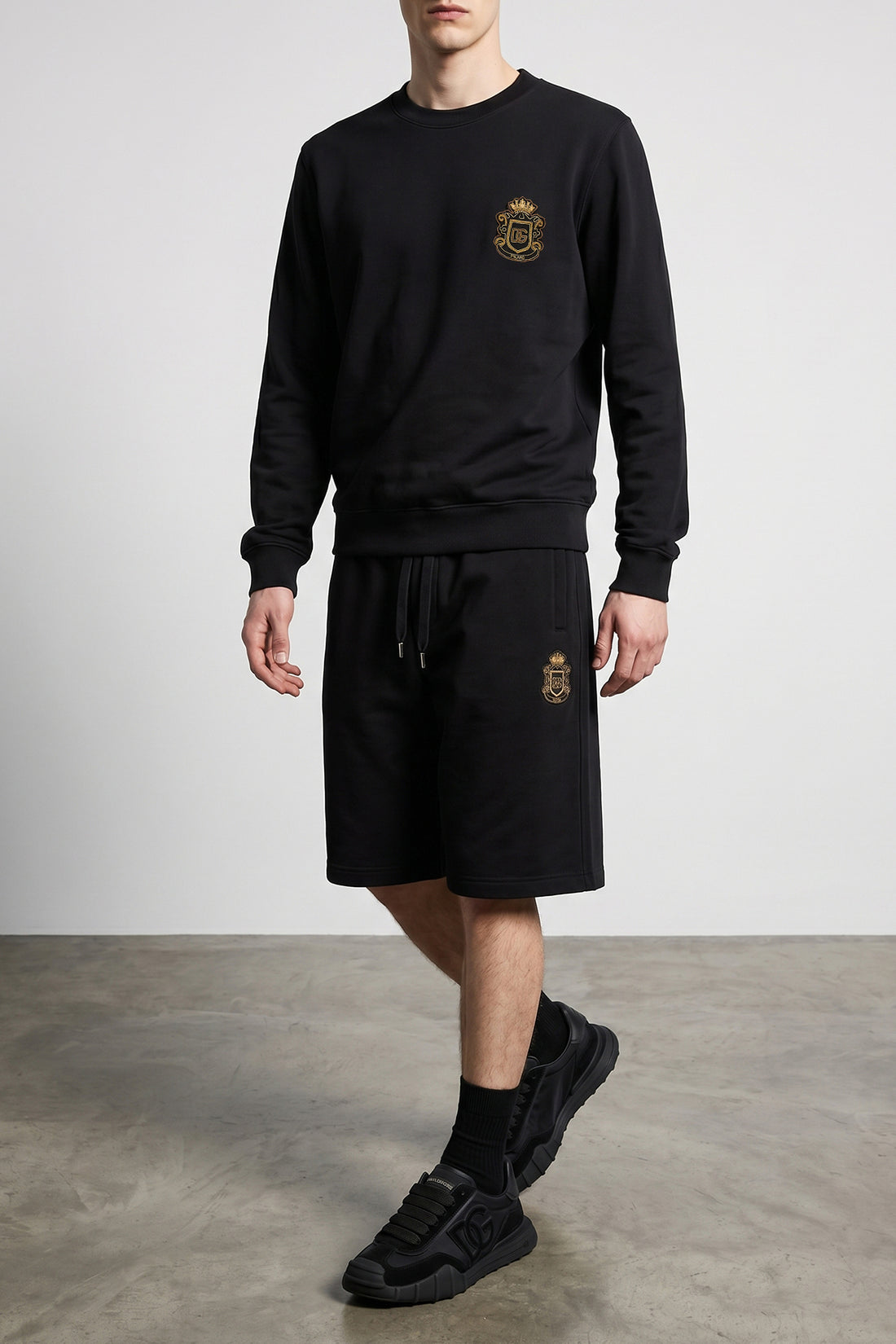 DOLCE &amp; GABBANA 48 brushed cotton sweatshirt