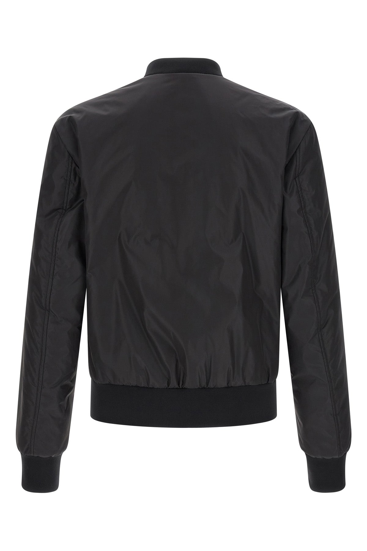 lightly padded nylon bomber jacket