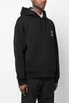 black sicily cotton hoodie