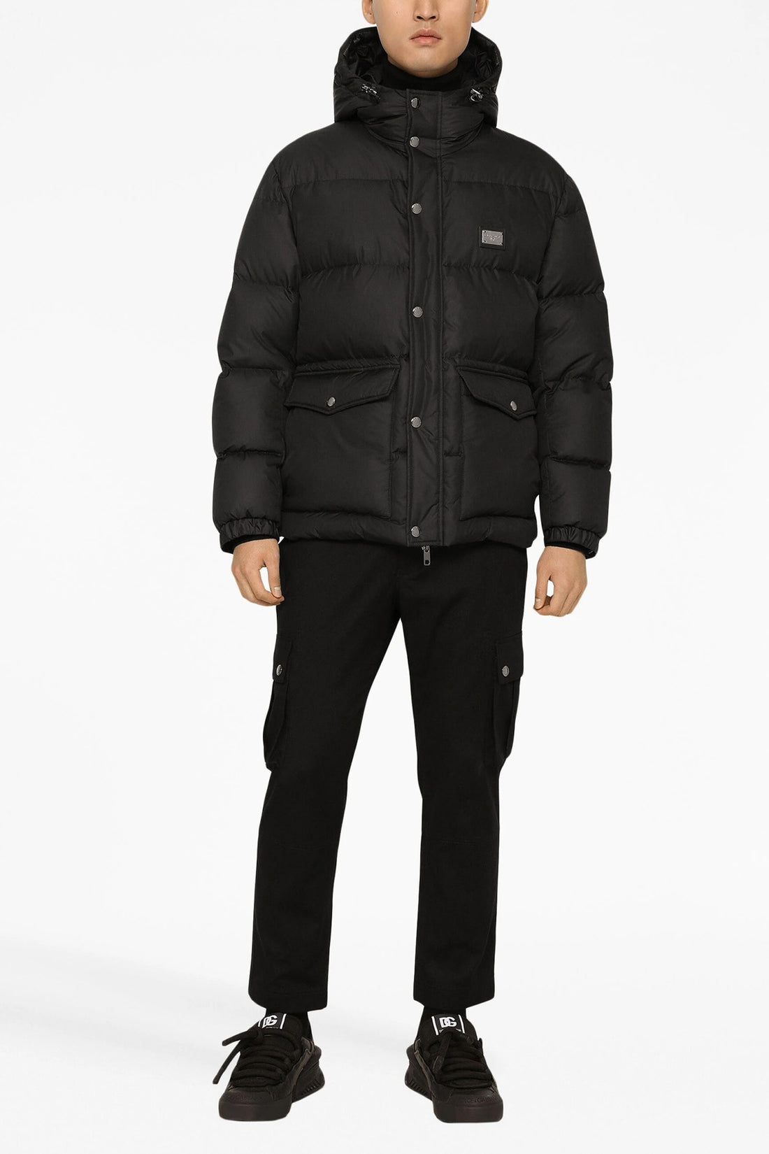 DOLCE &amp; GABBANA 52 quilted and padded nylon down jacket