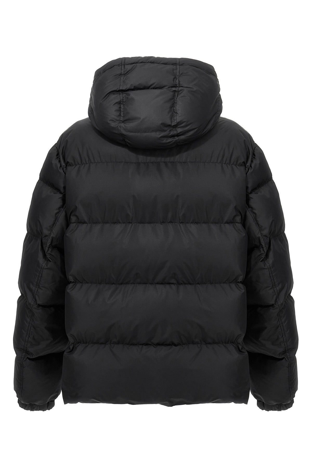 quilted and padded nylon down jacket