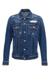 stretch cotton denim jacket