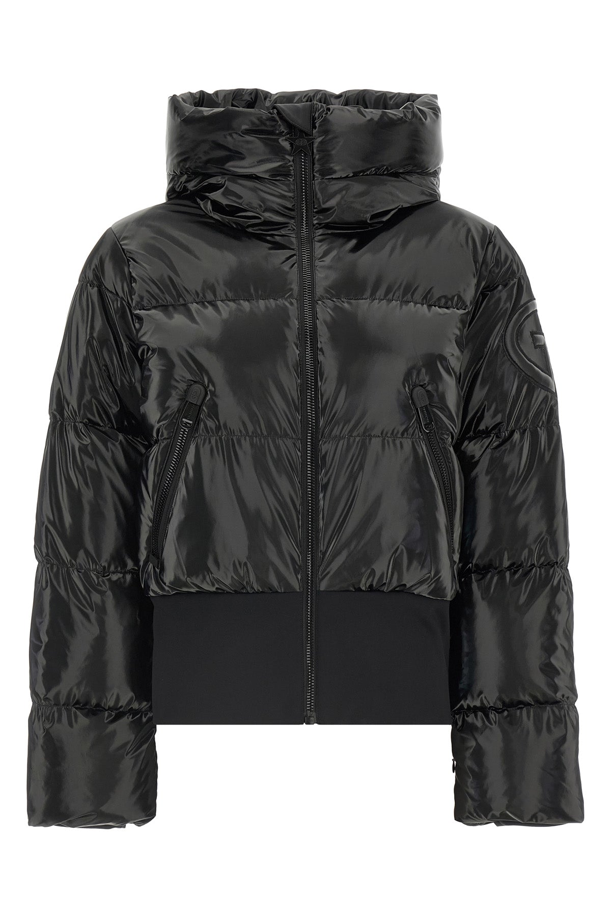 the goldbergh bombardino black ski down jacket redefines technical clothing th