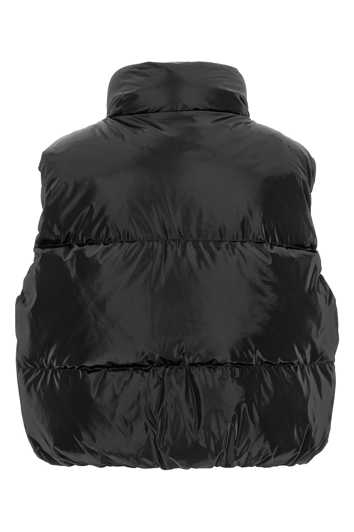 the goldbergh éclat padded vest redefines winter wear through a bold and conte