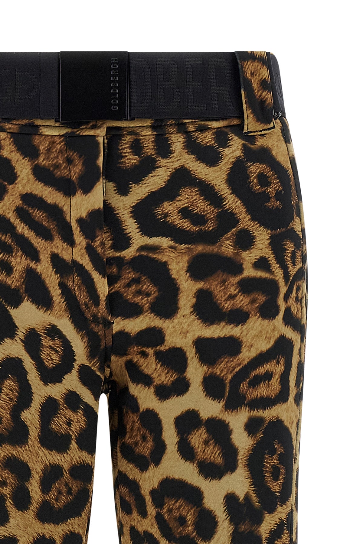 goldbergh minou ski pants redefine technical clothing through a bold all-over