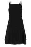 viscose blend mini dress