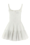 cotton poplin mini dress