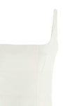 cotton poplin mini dress