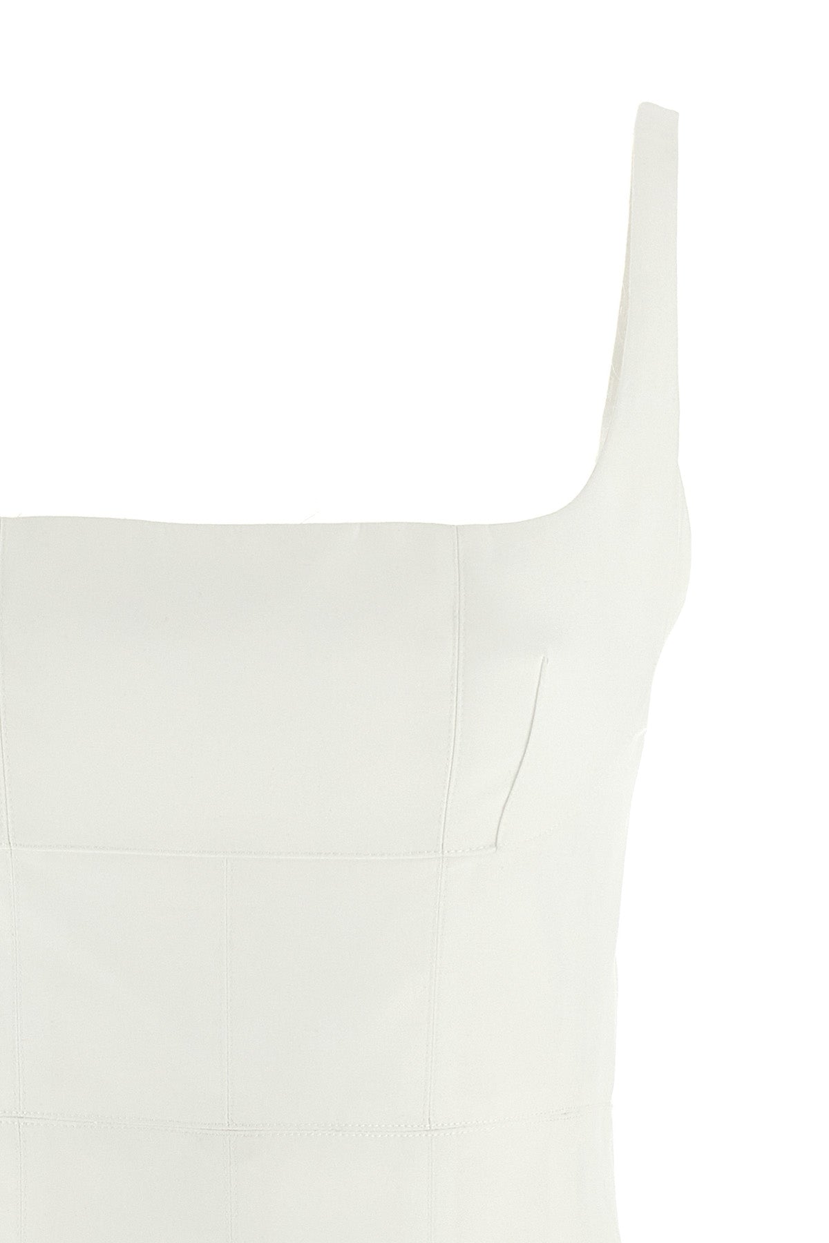 cotton poplin mini dress
