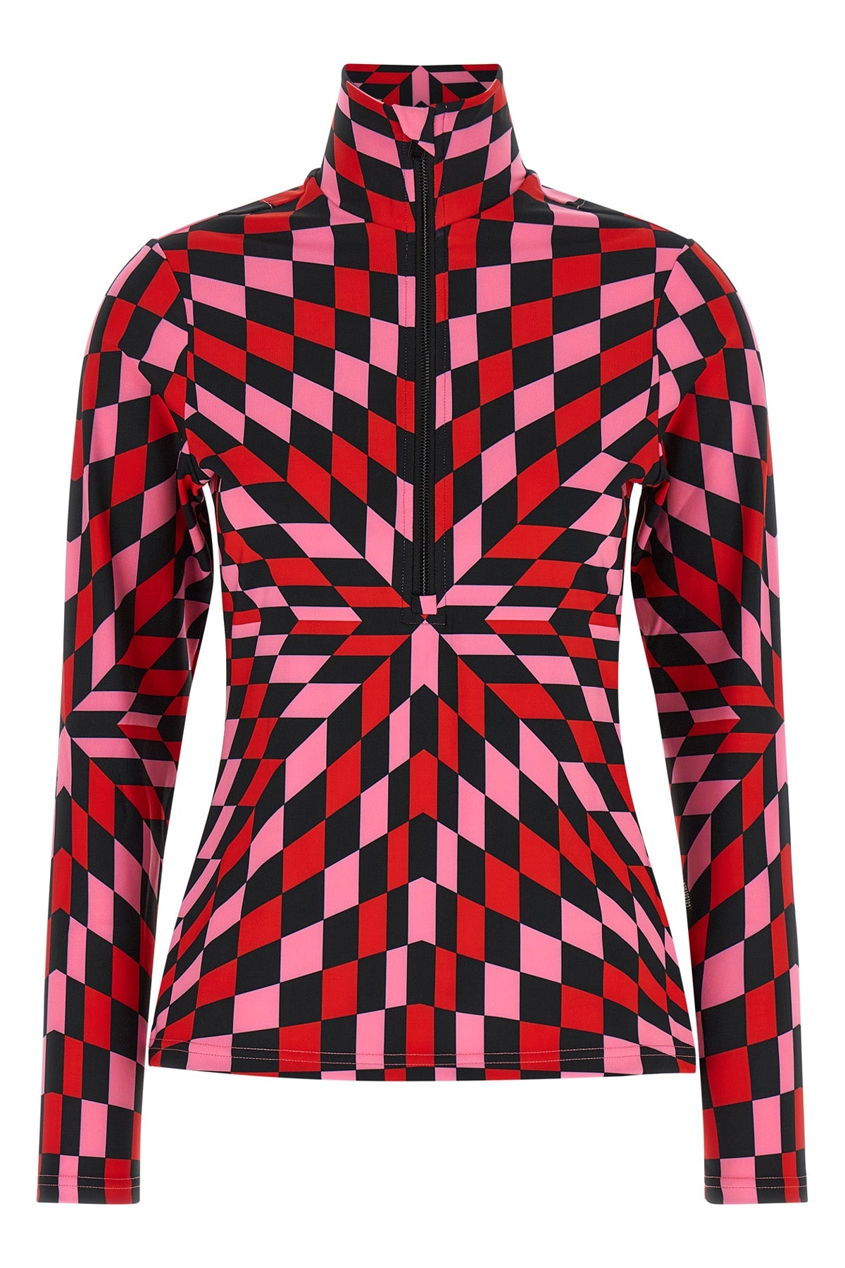 the goldbergh chesu ski jersey defines technical clothing through a bold geome