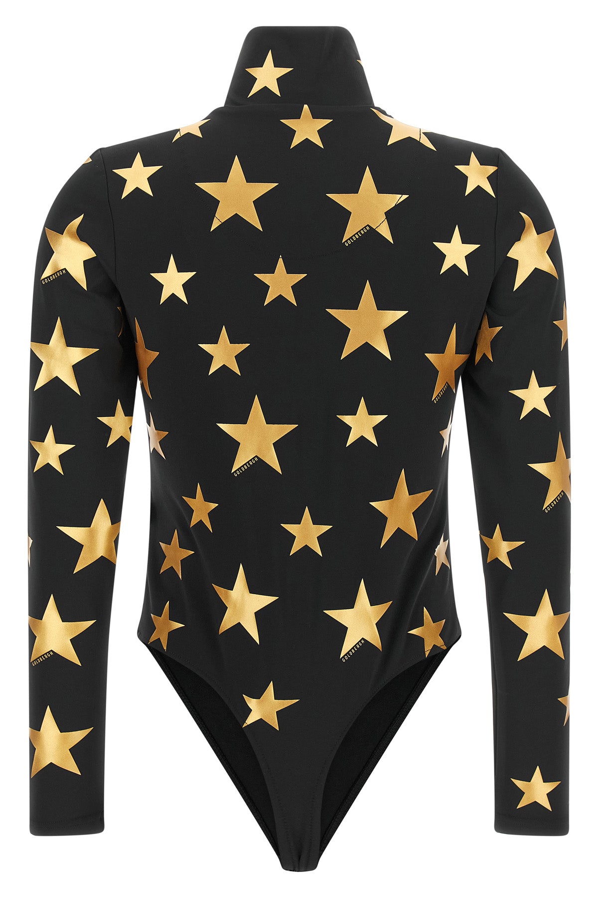 the goldbergh emiri ski bodysuit defines a tight silhouette through a powerstr