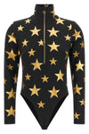 the goldbergh emiri ski bodysuit defines a tight silhouette through a powerstr