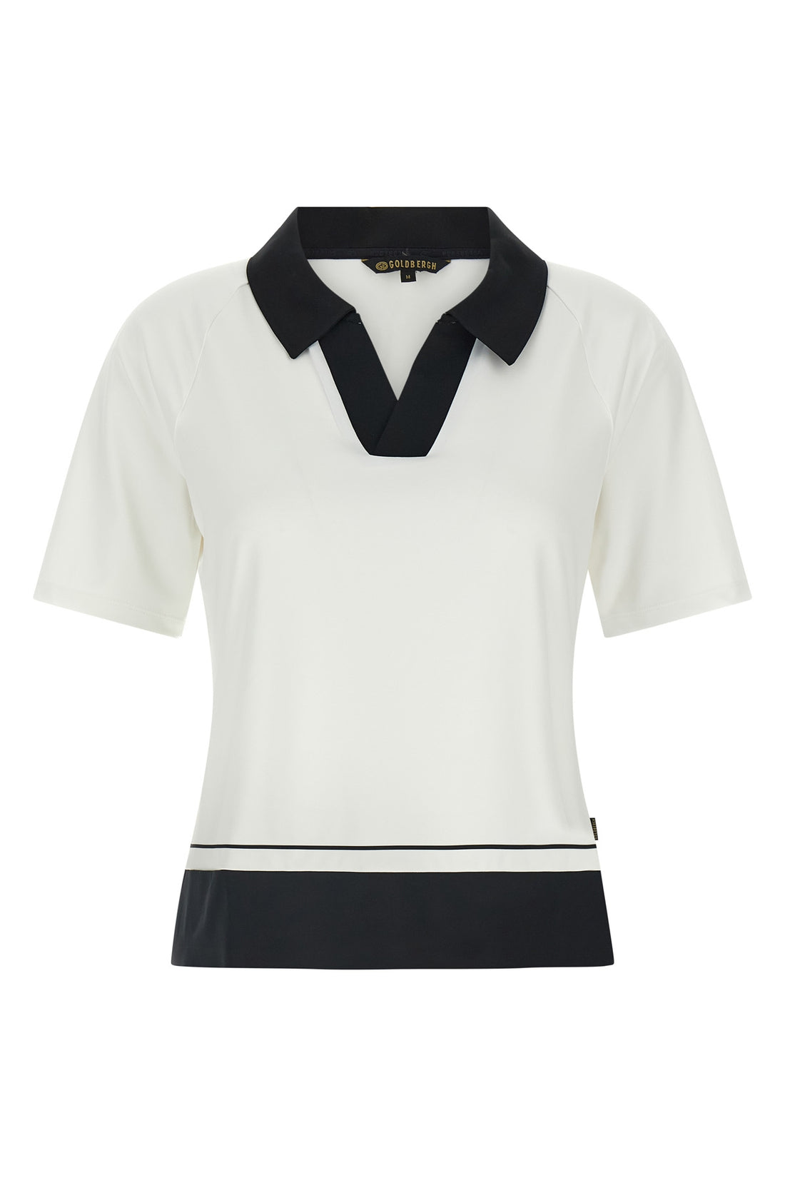 GOLDBERGH M piccola polo shirt - active line in interlock powerstretch fabric