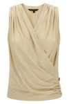 calipso top - active line in interlock powerstretch fabric