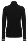 the goldbergh hoi turtleneck sweater redefines winter wear through a tight sil