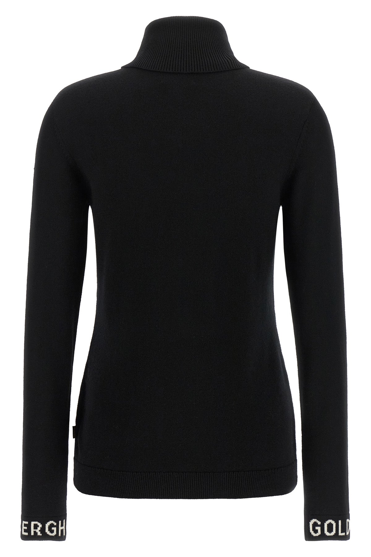 the goldbergh hoi turtleneck sweater redefines winter wear through a tight sil